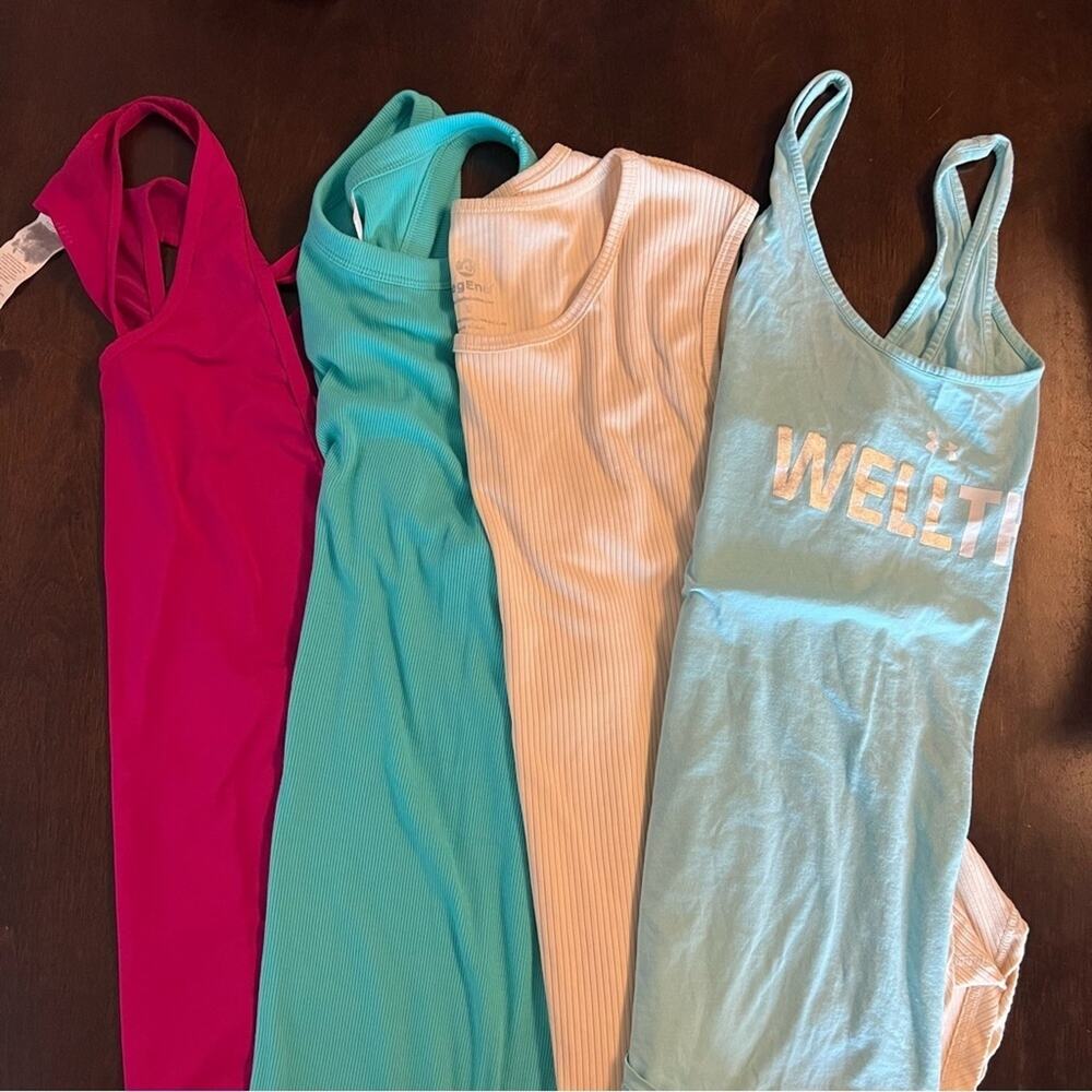 Active Top Lot of Four Under Armour, Fabletics, Legend, Old Navy Large